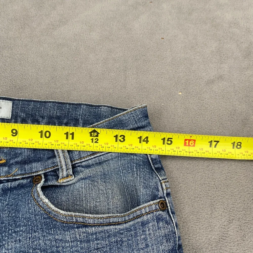 Road Mens Straight Leg Jeans Blue Medium Wash Stretch Denim 30x30
